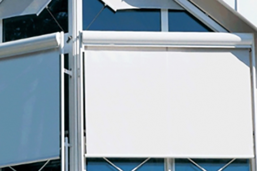 UV-bestandig fleksibel PVC blendingssikkert gardinstoff - for hjem, kontor, offentlig sted