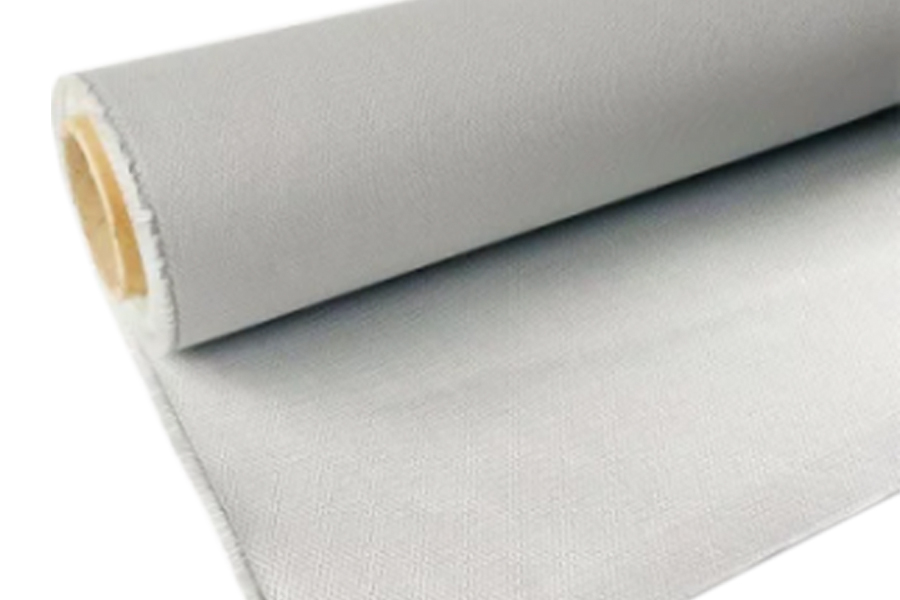 Slitesterk rivebestandig vanntett PU-belagt glassfiberstoff - for industri, konstruksjon, miljøvern