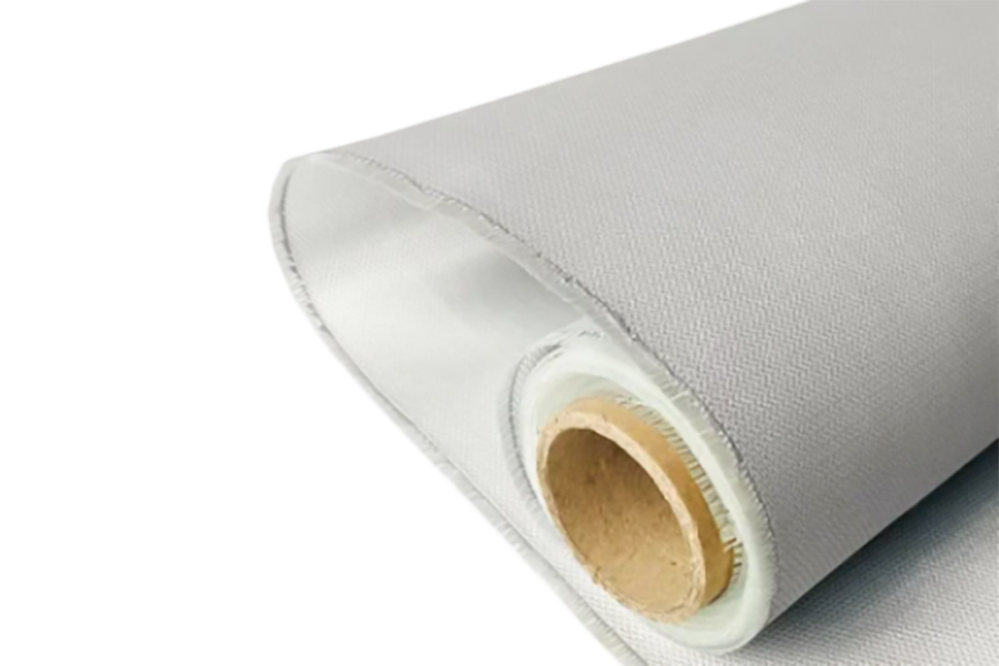 Slitesterk rivebestandig vanntett PU-belagt glassfiberstoff - for industri, konstruksjon, miljøvern