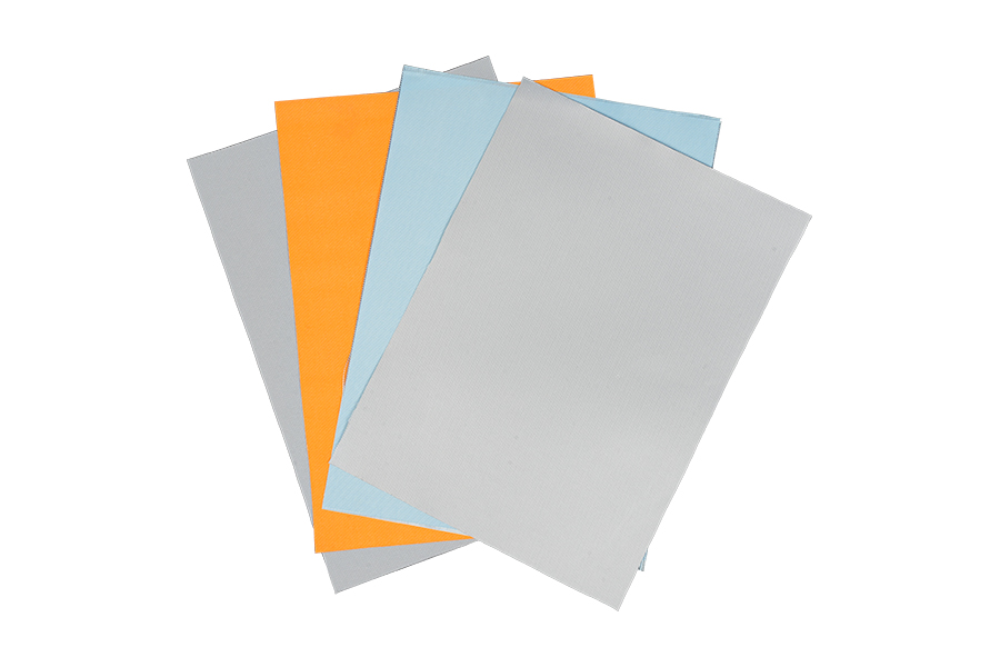 Vanntett slitesterk industrikompositt AC-belagt glassfiberstoff - for bygg, industri